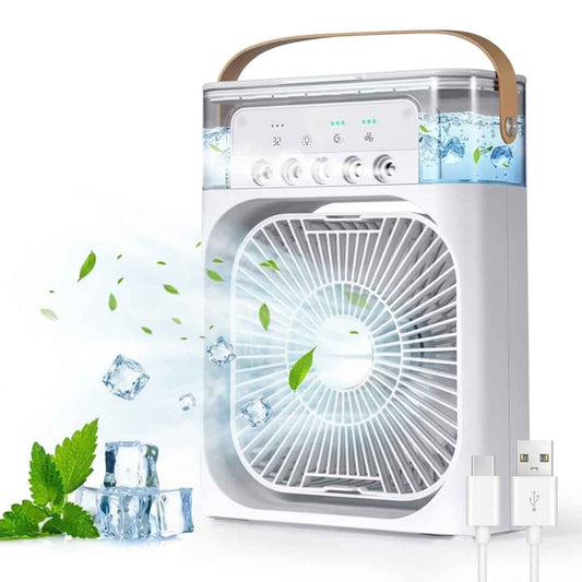 portable mini air cooler fan