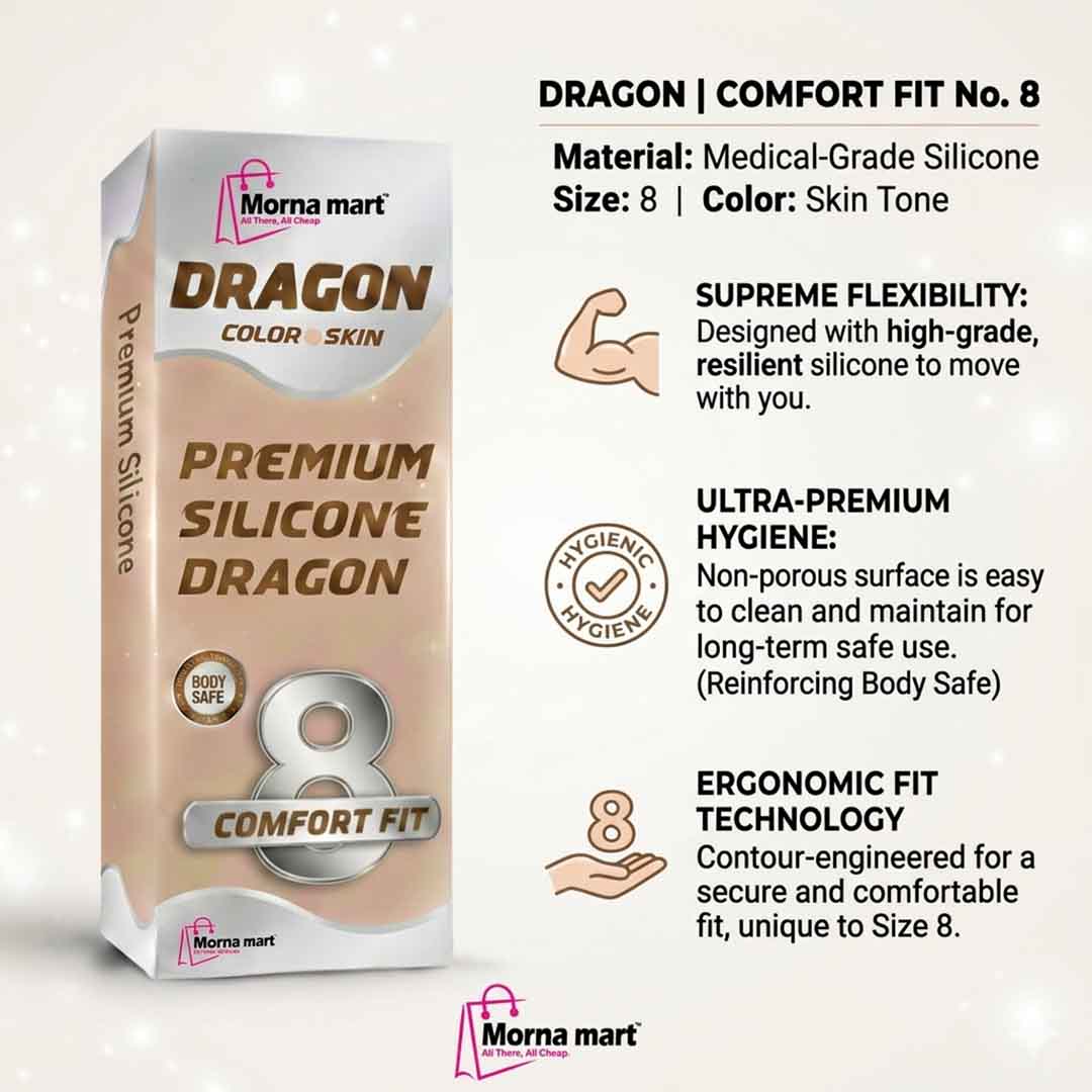 dragon silicone sleeve no 8 comfort fit skin information
