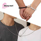 couple necklace bracelet set