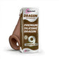 dragon silicone sleeve no 9 comfort fit brown