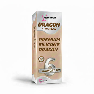Morna Mart Dragon Silicone Sleeve No. 6 Comfort Fit | Premium Body-Safe Silicone Sleeve