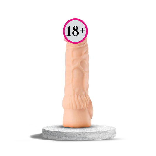 Tarzan Condom 8 Inch – Real Feel Silicone Reusable Condom Sleeve by Morna Mart