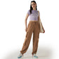 Buy Women's Cargo Jogger Online - Women's Brown Cargo Jogger | Morna Mart